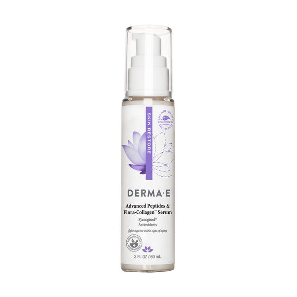 DERMA E ペプチド＆フローラ セラム Advanced Peptide & Flora Collagen Serum