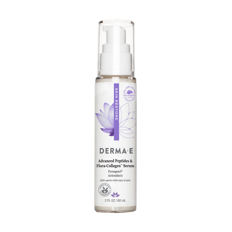 DERMA E ペプチド＆フローラ セラム Advanced Peptide & Flora Collagen Serum
