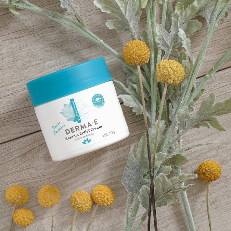DERMA E ボタニカル ドライスキンクリーム  Eczema Relief cream