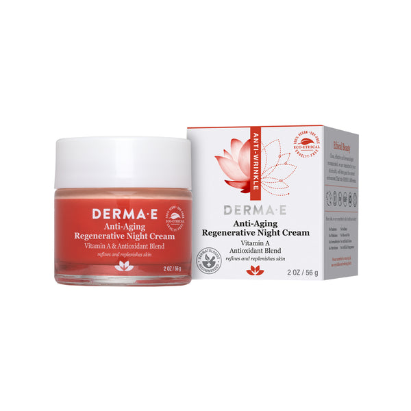 DERMA E エイジケア ナイトクリーム Antiaging Regeneration Night Cream
